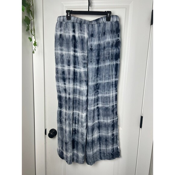 SIMPLE SUZANNE BETRO wide blue tie dye pants size x2 new with tags - Picture 4 of 6
